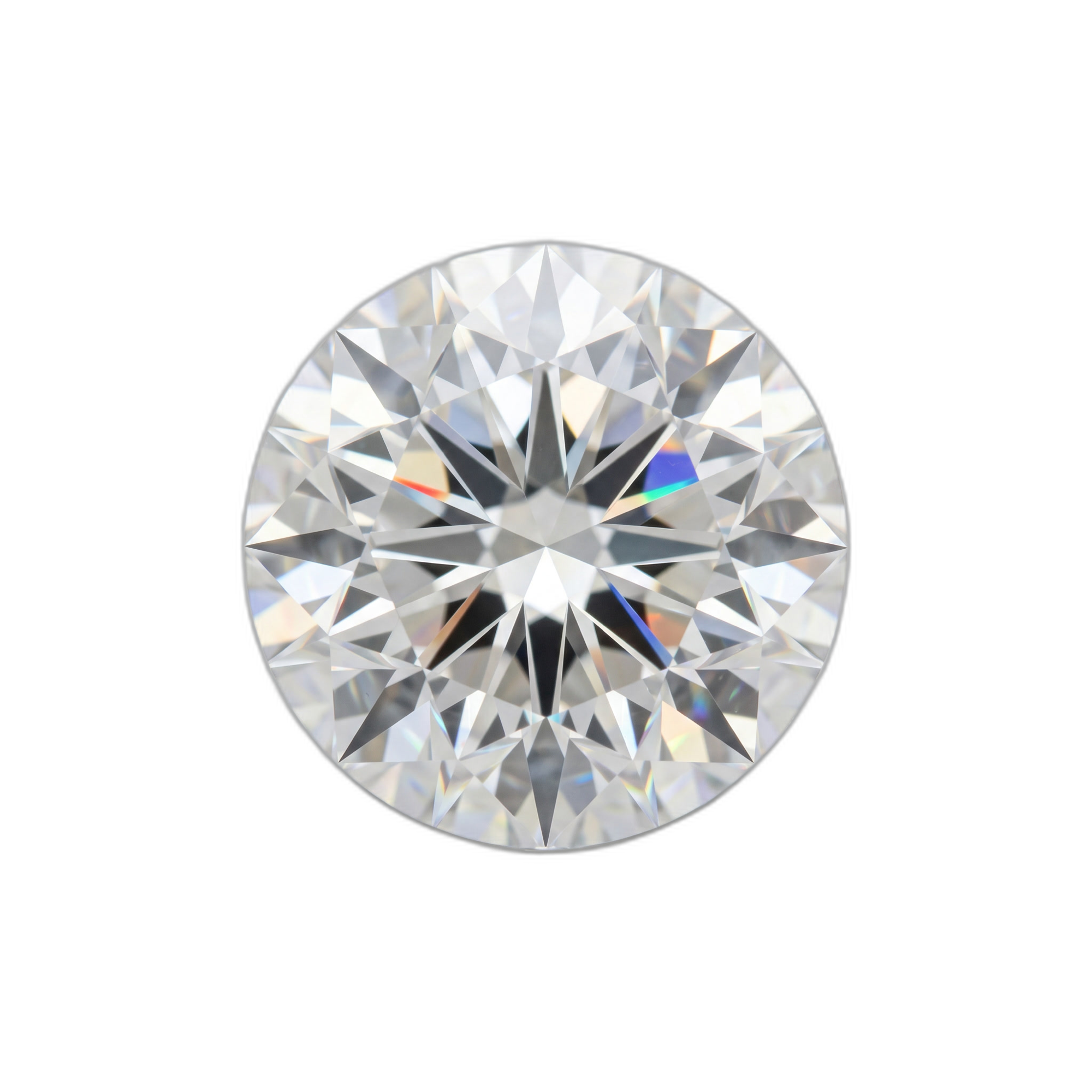 Brillant, 1,00 ct, Aufsicht